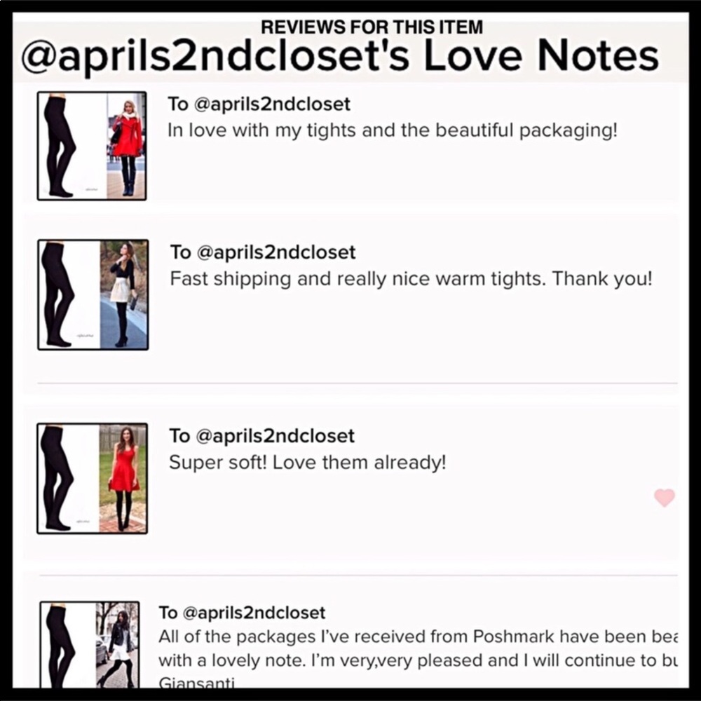 BLACK FLEECE LINED LEGGINGS - FOOTLESS TIGHTS - Picture 3 of 8